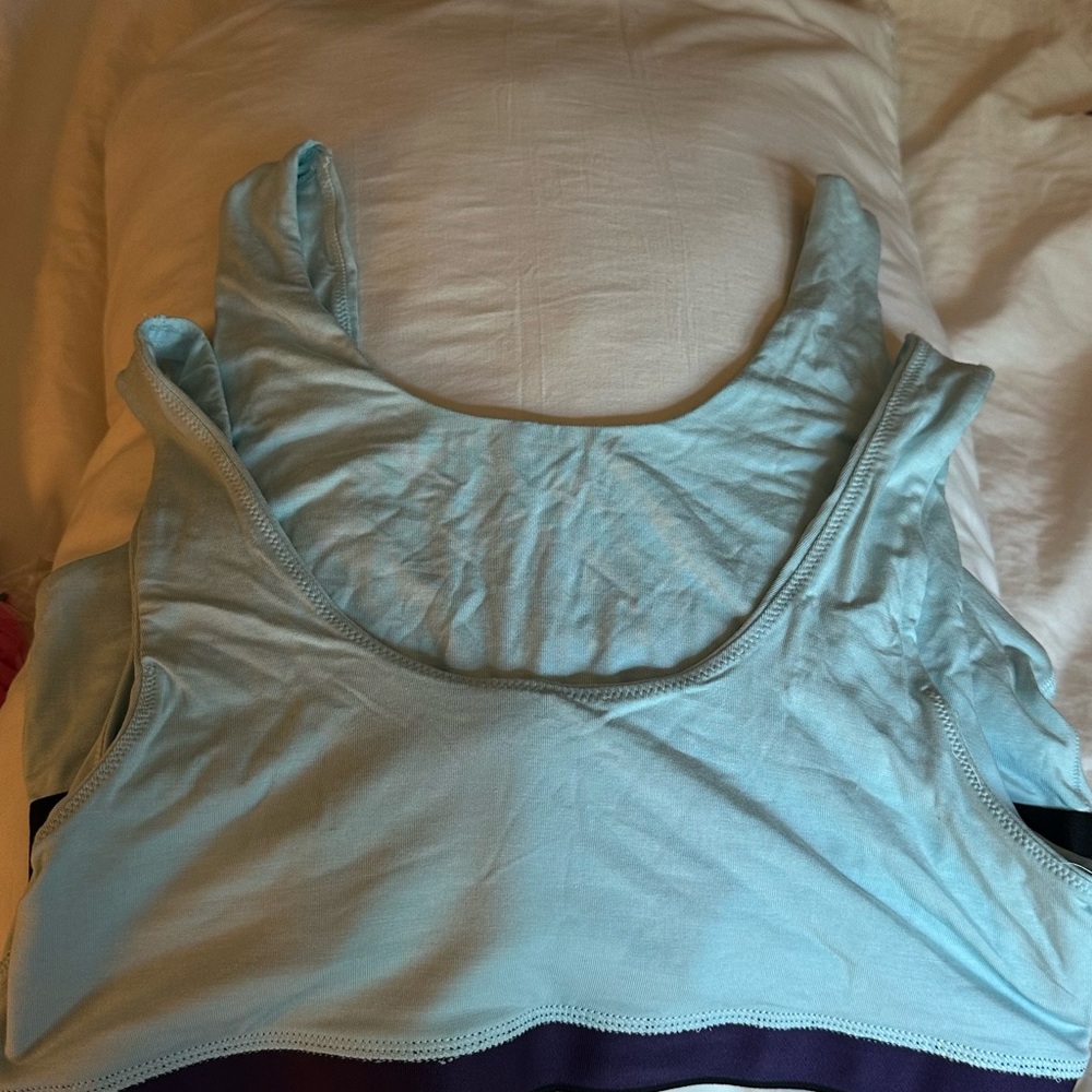 MeUndies U-Bra 2 pack light blue XL